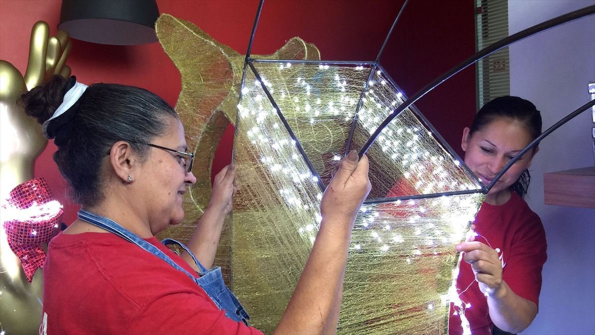 Prueba de iluminación integrada en la pieza